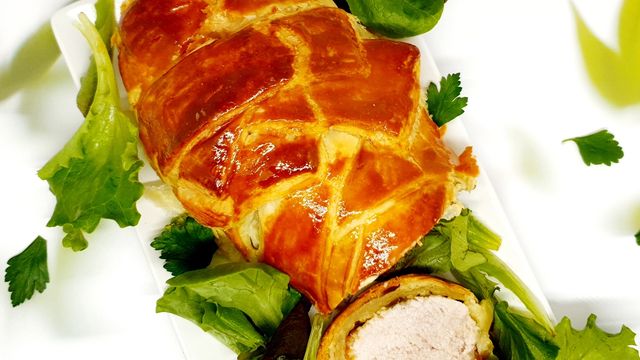 Filet mignon en croûte