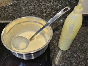 Crêpes tourbillon au thé matcha