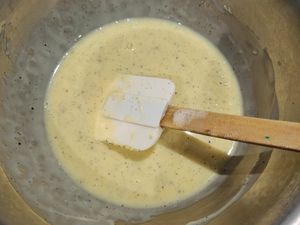 Entremet abricot huile d'olive