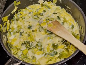 Flamiche aux poireaux