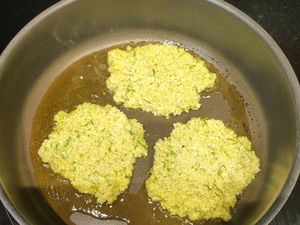 Galettes de quinoa aux herbes