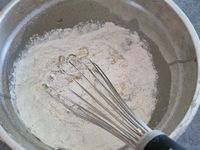 Madeleine chocolat et fleurs