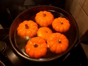 Potirons Jack be little farcis