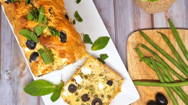 Cake haricots verts et thon ...