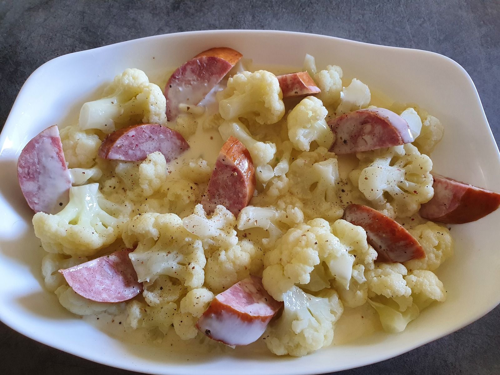 Gratin de chou fleur à la cancoillotte