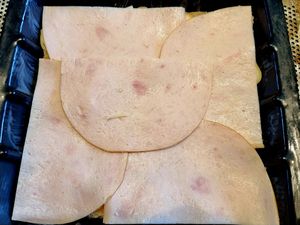 Croque tablette au poulet et courgette