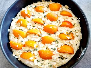 Focaccia aux abricots 
