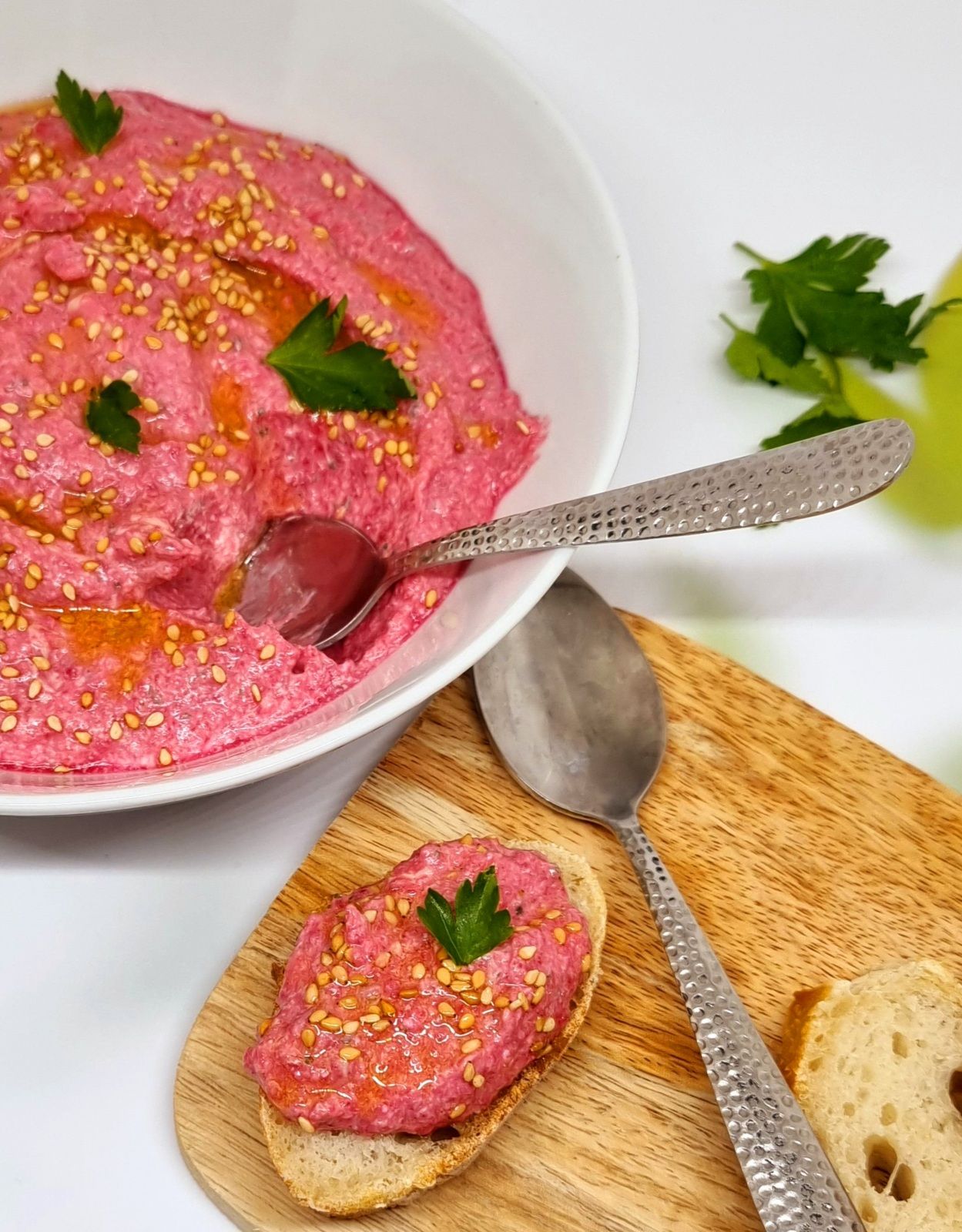 Crème de betterave et fêta