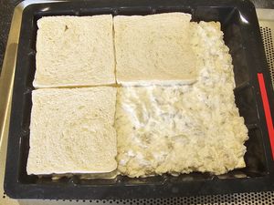 Croque tablette au poisson