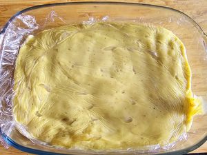 Roulé framboises pistache