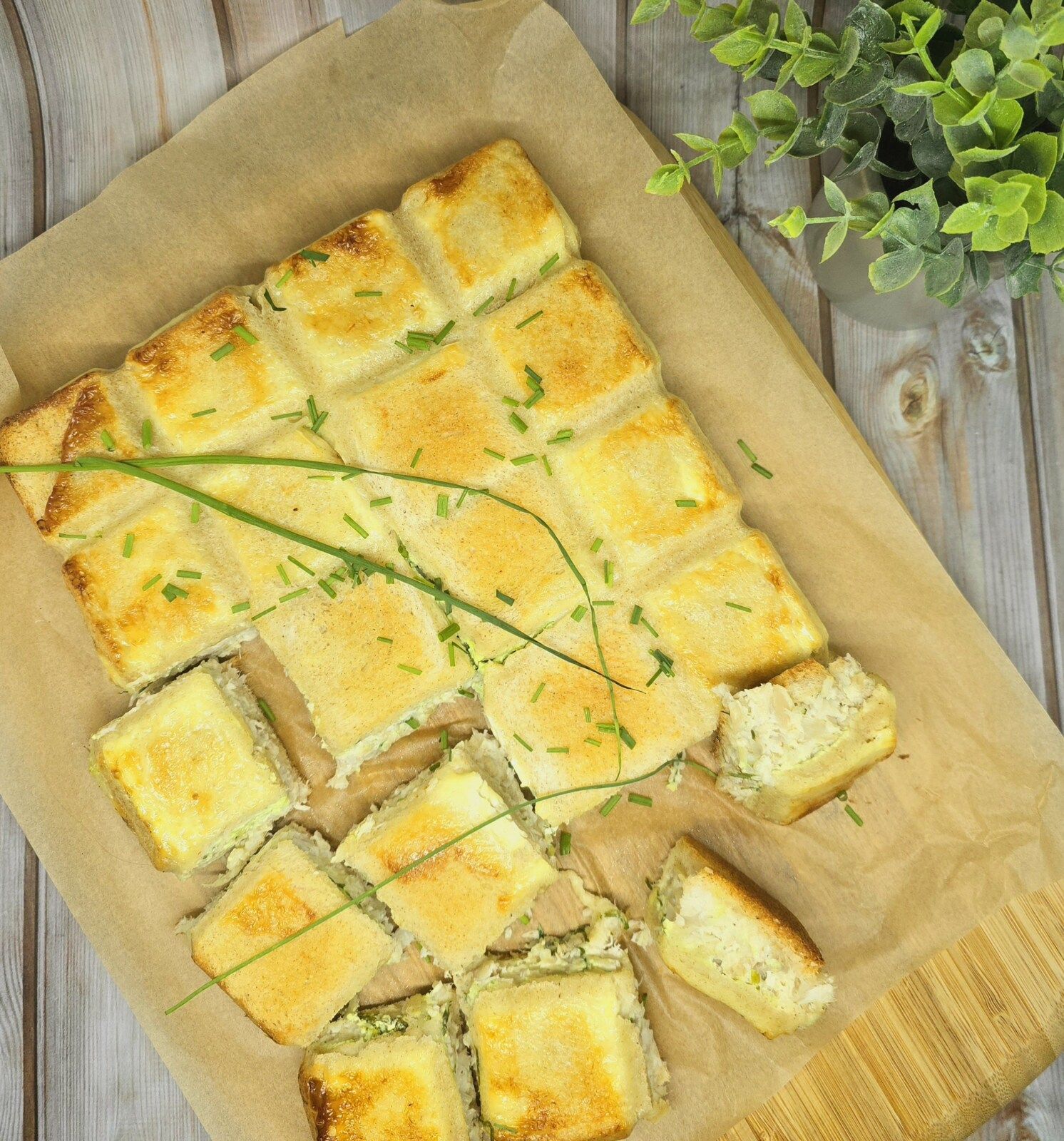 Croque tablette au poisson