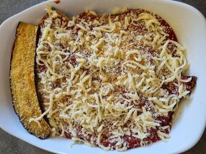 Aubergines à la parmigiana
