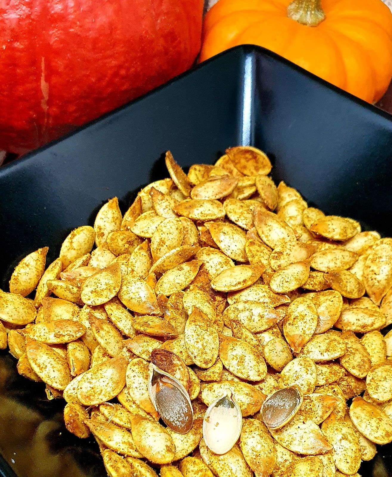 Graines de citrouille rôties