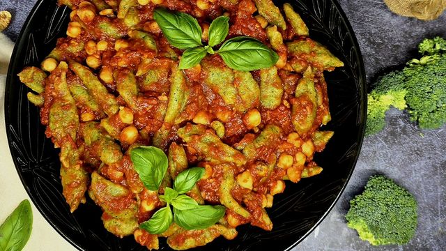 Pasta végane au brocoli