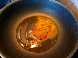 Curry de pois chiches et épinards