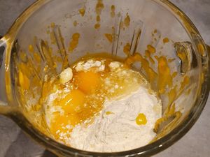 Blinis de potimarron au chèvre