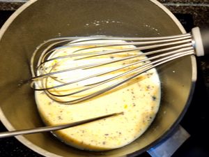 Entremet abricot huile d'olive