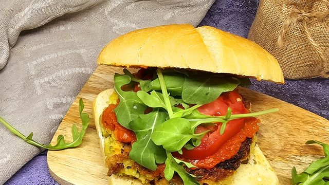 Burger de courgette