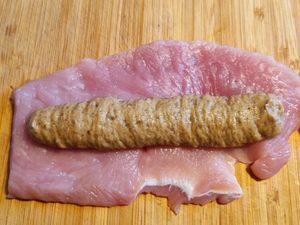 Ballottines de dinde aux châtaignes et champignons