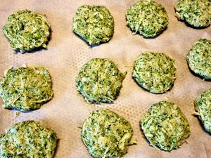 Palets de brocolis au four