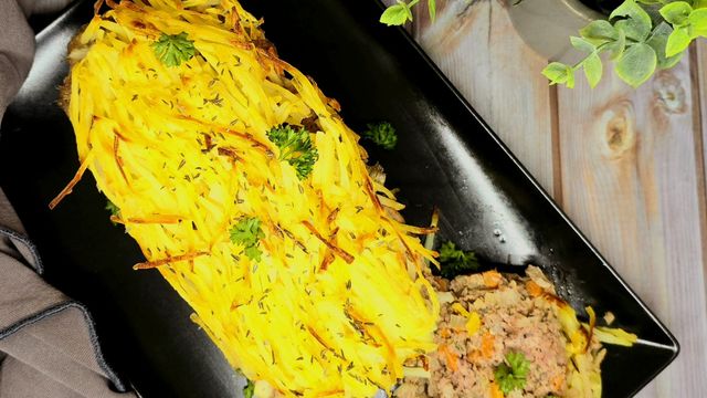 Pain de viande aux pommes de terre