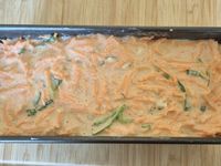 Cake carotte et bûche de chèvre