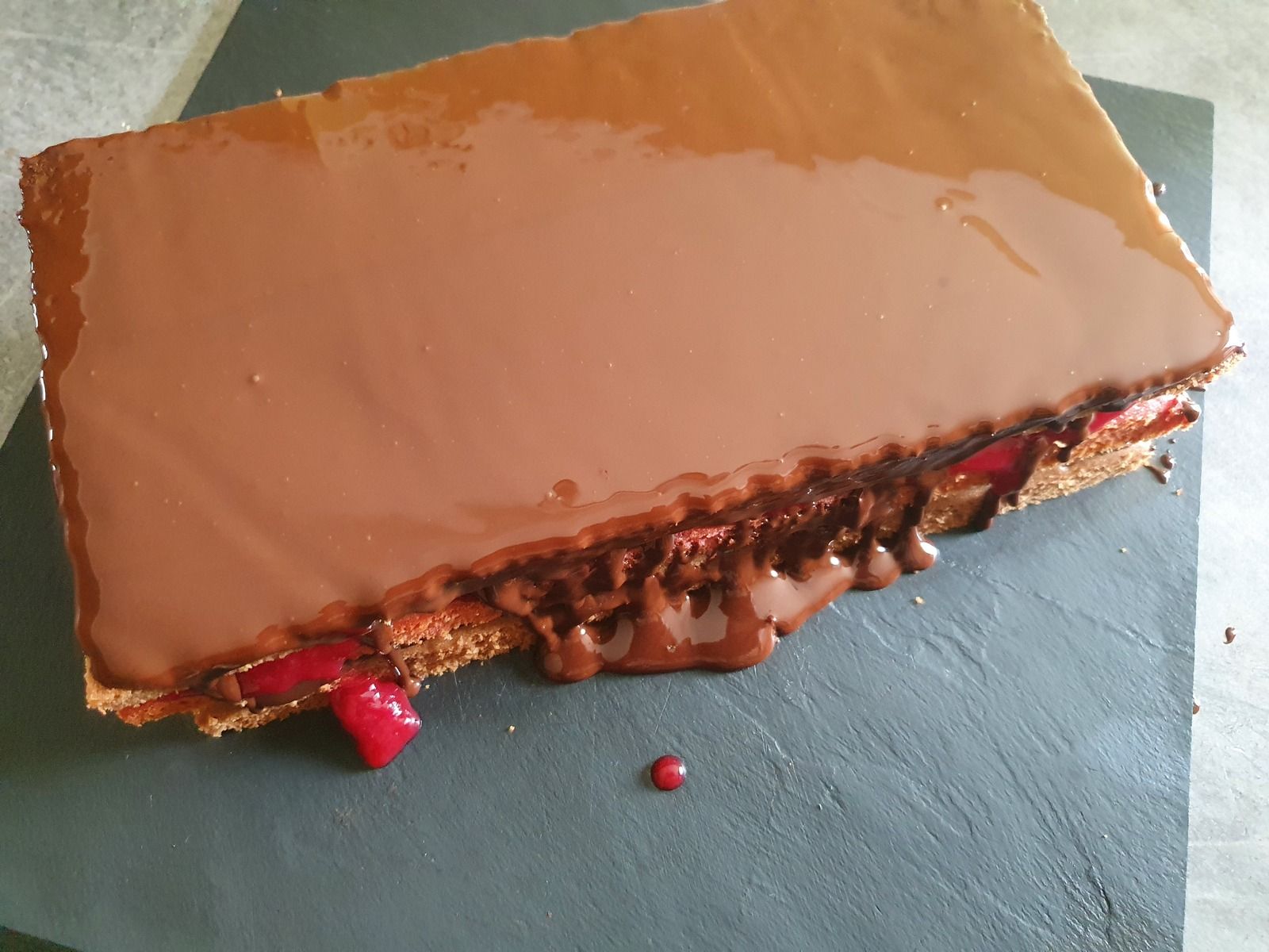 Napolitain framboise