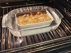 Terrine de saumon et crevettes au curry