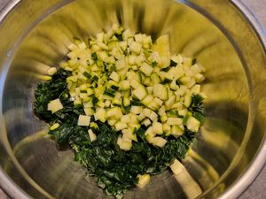 Crêpes aux épinards gratinées