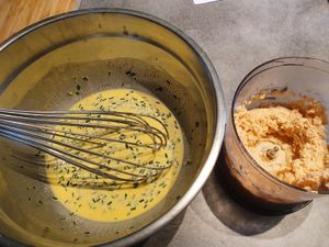 Terrine de saumon et crevettes au curry