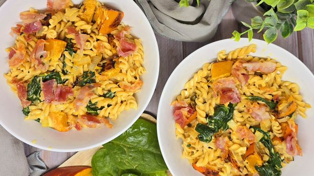 Fusillis au potimarron