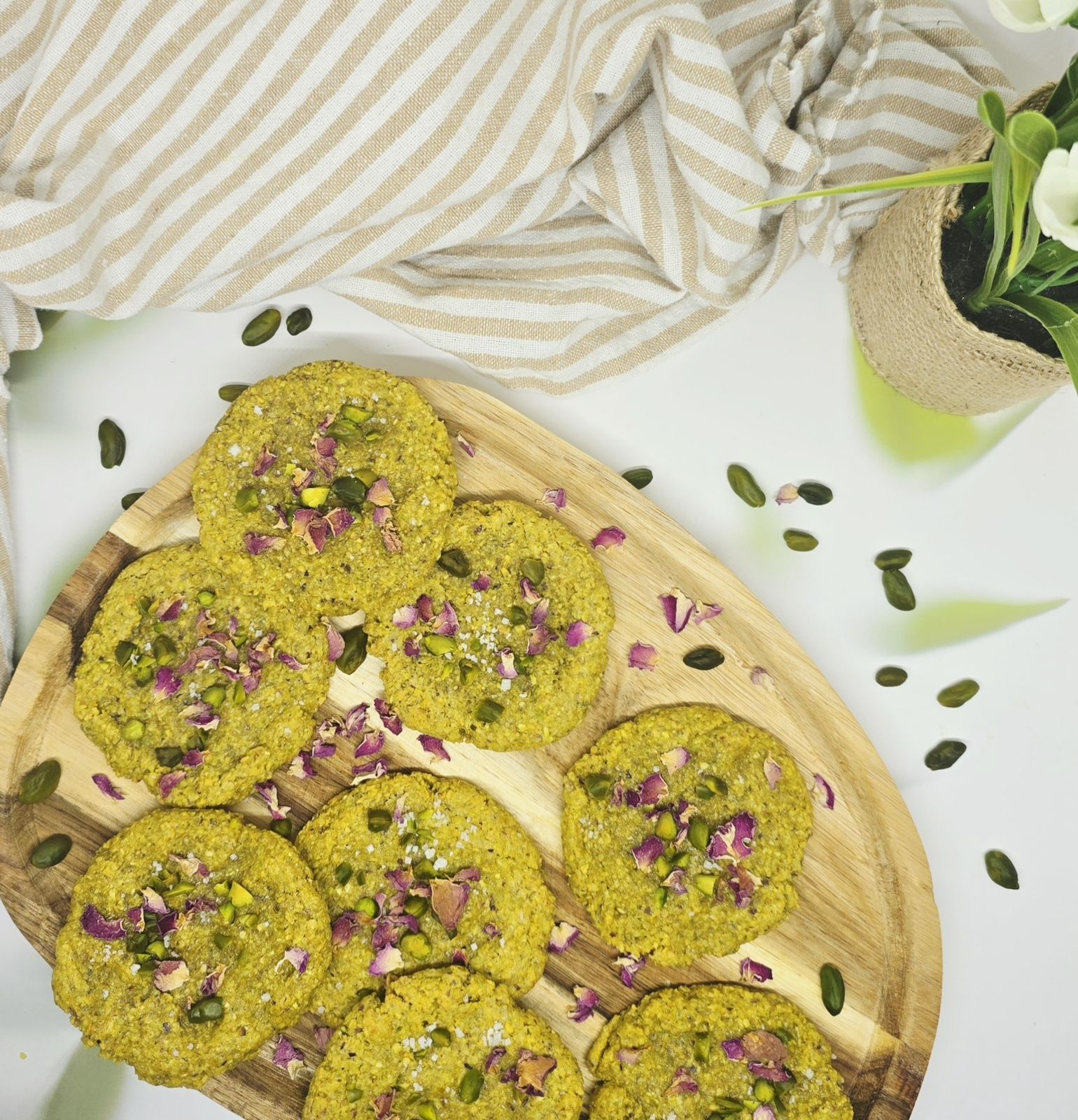 Biscuits express à la pistache