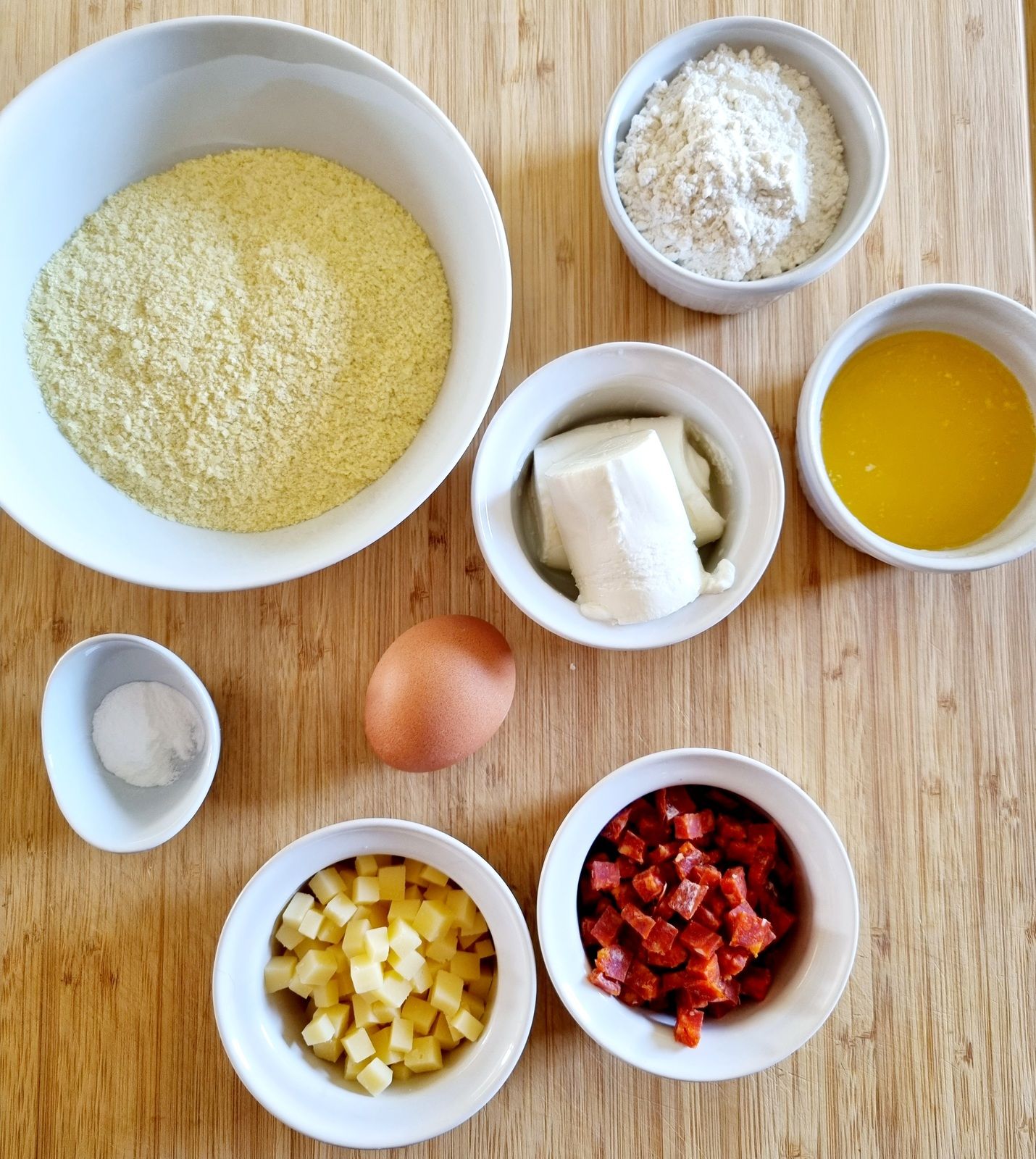 Cookies salé au comté et chorizo