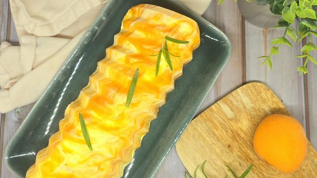 Glace abricot romarin