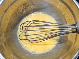 Gâteau invisible aux pommes