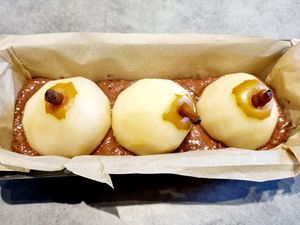 Moelleux chocolat poires