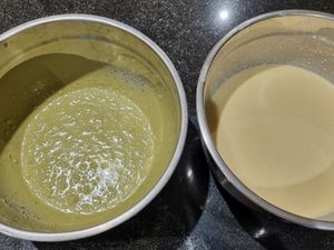 Crêpes tourbillon au thé matcha