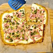 Flammekueche revisitée - Recettes de Aimeraude