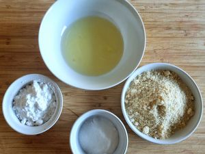 Entremet abricot huile d'olive