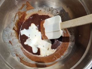 Entremet passion chocolat au lait