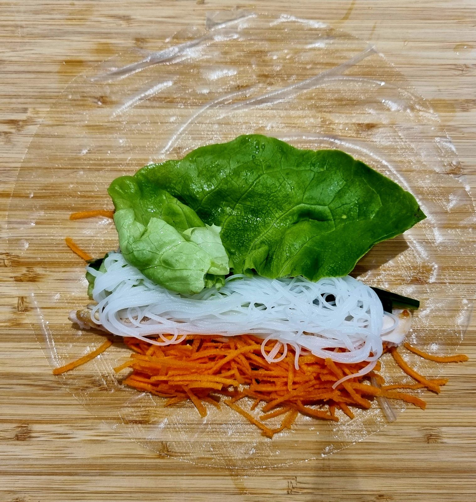 Rouleaux de printemps au poulet