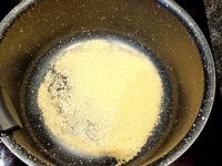 Entremet abricot huile d'olive