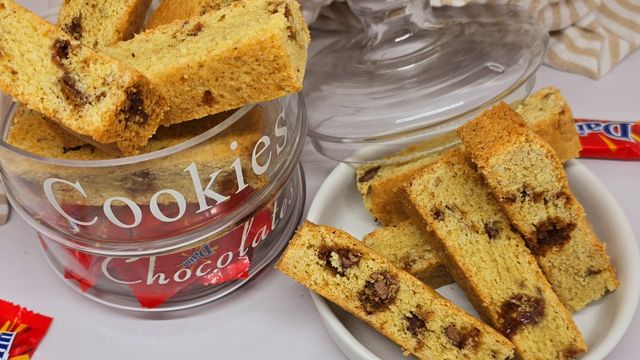 Barres de cookies au daim