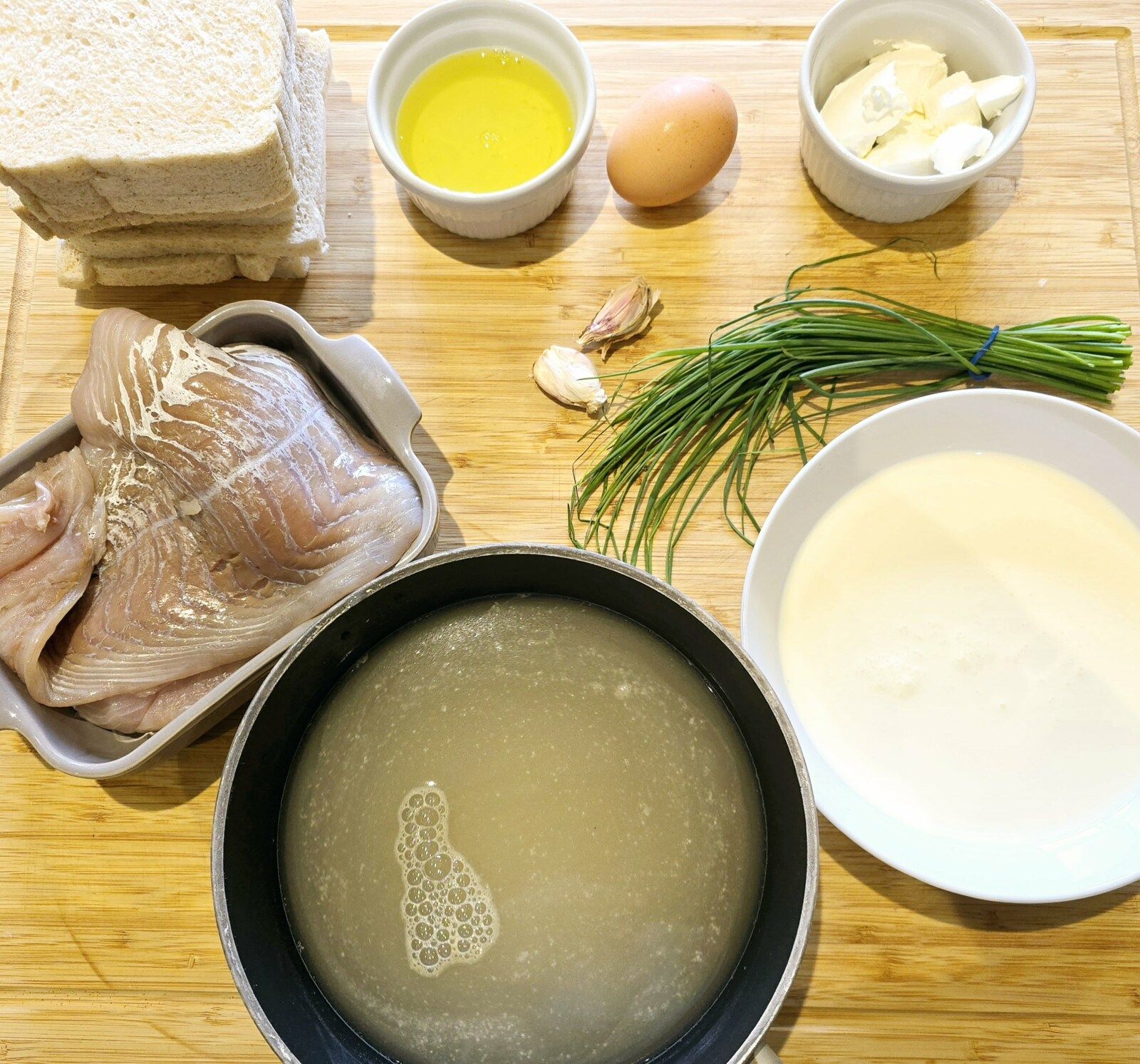 Croque tablette au poisson
