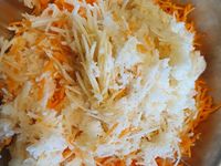 Porc effiloché et salade de chou