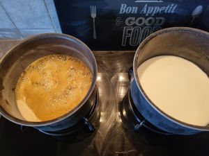 Galette pécan et sirop d'érable