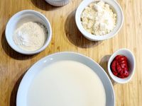 Crêpes aux épinards gratinées