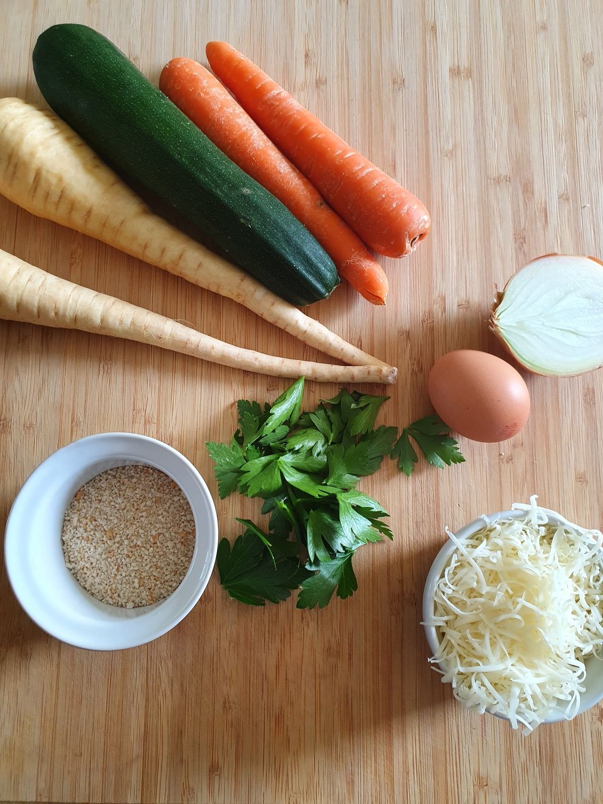 Röstis de légumes et comté