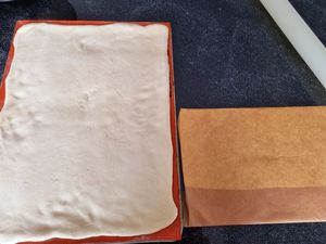 La pâte levée feuilletée