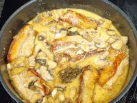 Tendrons de veau braisés au cidre